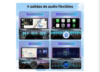 Pantalla Carplay y Android Auto 10,26