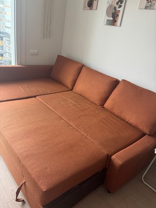 Sofá Cama IKEA Friheten Naranja