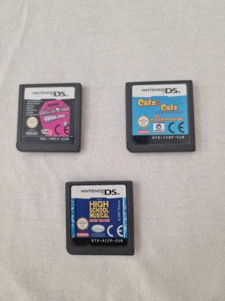 LoteJuegos Nintendo DS: Monster High, Catz, High