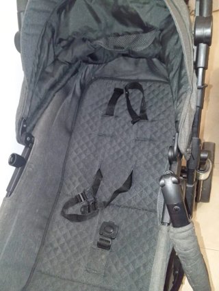 Carrito de Bebé Gris y negro