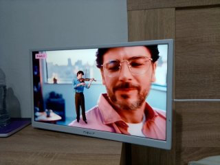 Televisión Nevir 12V Blanca