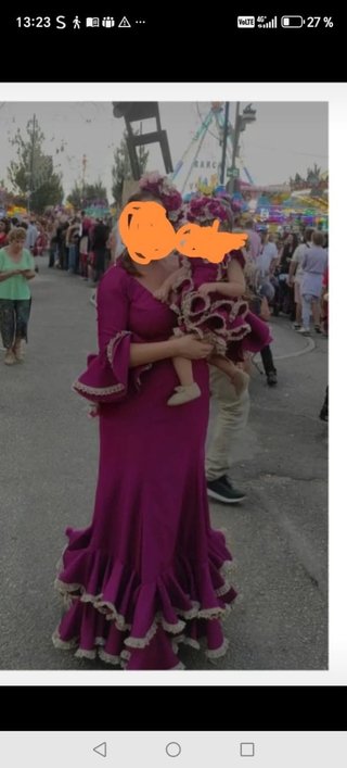 Conjunto de trajes de gitan y los tocados