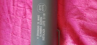 Tubo Contenedor Militar para 4 Granadas