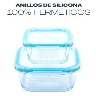 Set Recipientes Herméticos Klack 5 Piezas