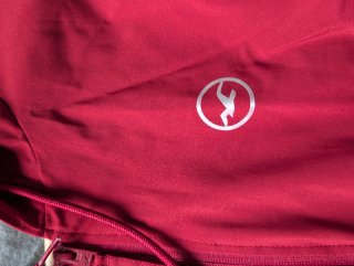Chaqueta Cortavientos Hollister Roja