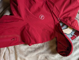 Chaqueta Cortavientos Hollister Roja