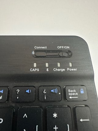 Teclado Inalámbrico Negro
