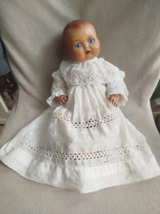 Muñeco Antiguo de Cartón