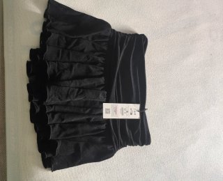 Minifalda Bershka Negra Nueva.