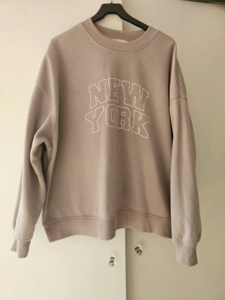 Sudadera Beige New York