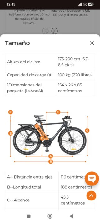 Bicicleta Eléctrica ENGWE P275 PRO