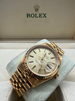 Rolex Datejust 16018 Jubilee 18k Oro