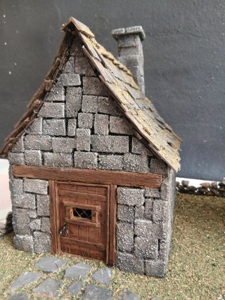 Maqueta de Molino Medieval