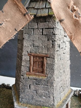 Maqueta de Molino Medieval