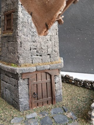 Maqueta de Molino Medieval