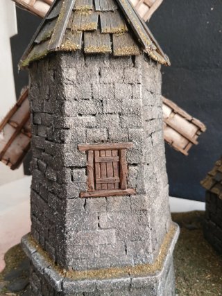 Maqueta de Molino Medieval