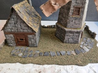 Maqueta de Molino Medieval