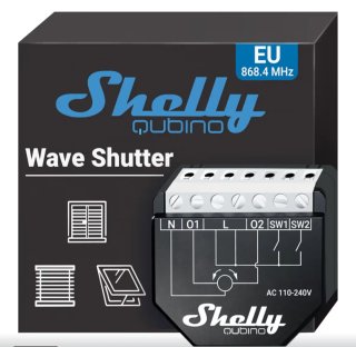 Shelly Qubino Wave Shutter