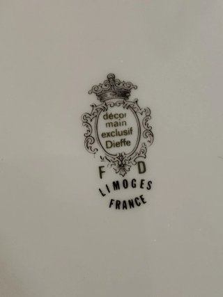 Piatto decorativo Limoges