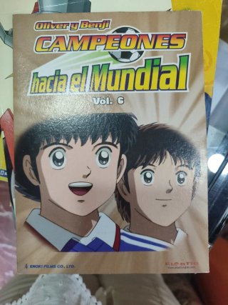 DVD Oliver y Benji Campeones nº6