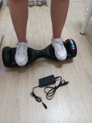 Hoverboard Negro con Luces LED