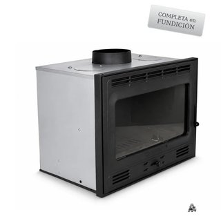 Insertabile legna ventilato Tracia Iron 11,92 kW