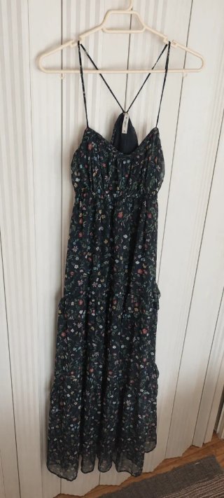 Vestido largo floral Pepe Jeans M