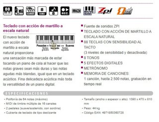 Piano Digital Casio Celviano AP-25
