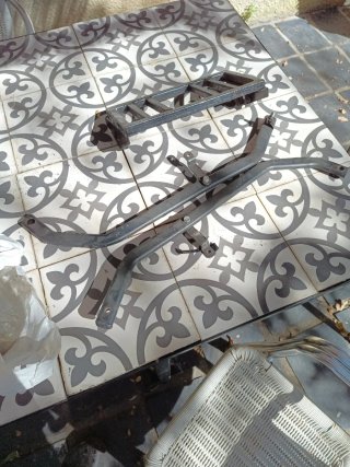 Soporte top case VFR 750 RC36i Casero