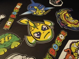 Adesivi Mascotte VR46 The Doctor