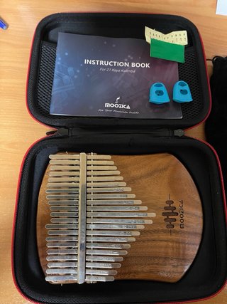 Kalimba Moozica 21 Teclas. Sin usar