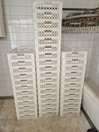Pack de 30 Cajas Apilables Blancas