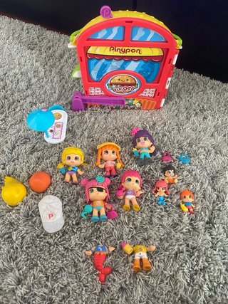 Set Hamburguesería Pinypon con Muñecos
