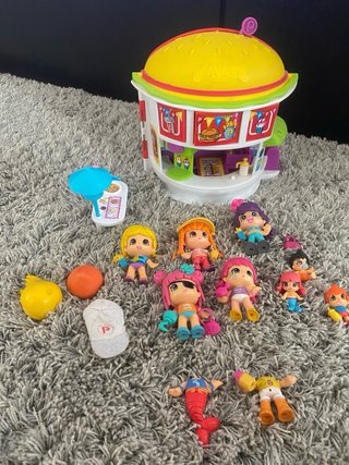 Set Hamburguesería Pinypon con Muñecos