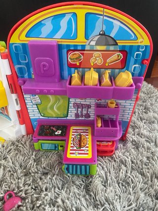 Set Hamburguesería Pinypon con Muñecos