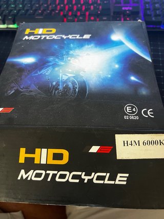 Luces HID Moto H4M 6000K