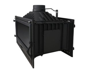 Hogar 90 a legna 2 facce in ghisa 16,28 kW