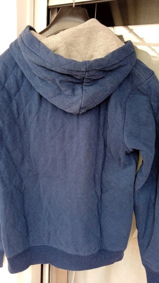 Sudadera con capucha Green Coast azul Talla L