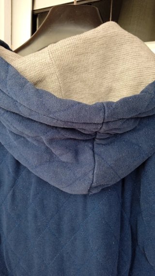 Sudadera con capucha Green Coast azul Talla L