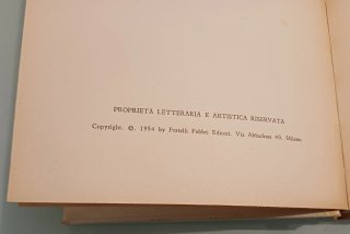La strada di fuoco, Salvator Gotta, 1^ Edizione 54