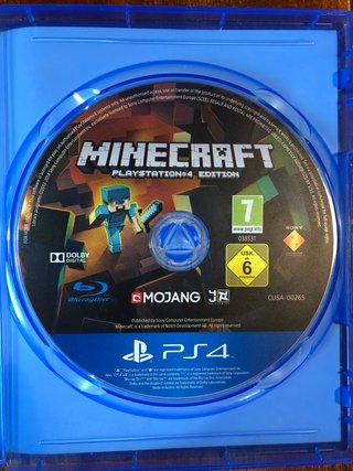 Minecraft ps4 PlayStation 4 Edition