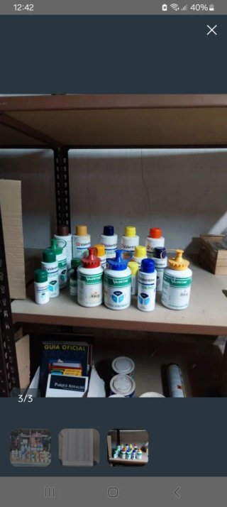 Lote de Tintes Universales y al Agua Valentine