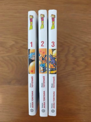 Mangas Dragon Ball Super 1,2, 3
