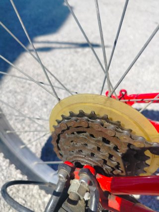 Bicicleta Btwin Racin Boy 320 Roja