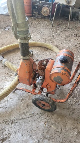 Motobomba Piva 2 CV con Manguera de succión