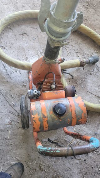 Motobomba Piva 2 CV con Manguera de succión