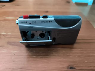 Grabadora Sanyo Microcassette Vintage