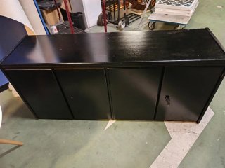 Mueble de Oficina Metálico Negro