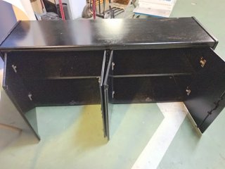 Mueble de Oficina Metálico Negro