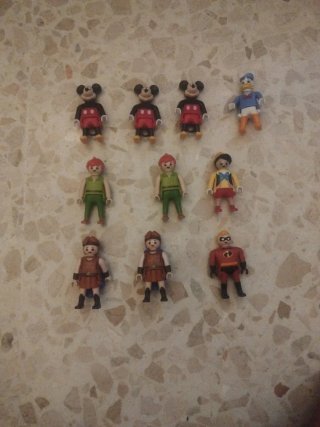 Figuras Playmobil Disney Mickey y Peter Pan